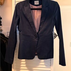 Bershka Dark Blue Women's Blazer